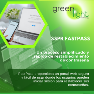 FastPass proceso simplificado y rápido de restablecimiento de contraseña