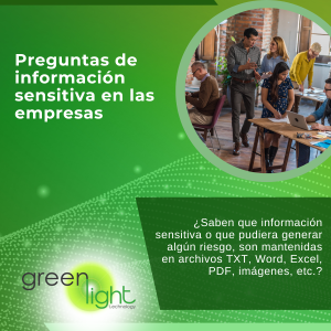 informacion sensitiva en las empresas