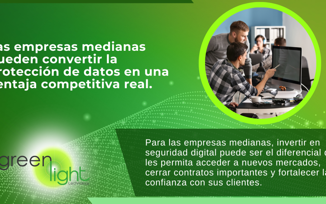 Ciberseguridad como ventaja competitiva en empresas medianas